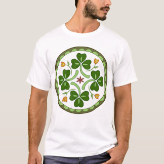 Herrenhemd - Irischer Glücks-Hex T-Shirt