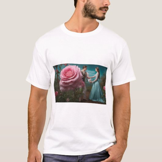 Herrenhemd romantisch T-Shirt (Vorderseite)