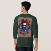 Herrenhemd Sweatshirt (Schwarz voll)