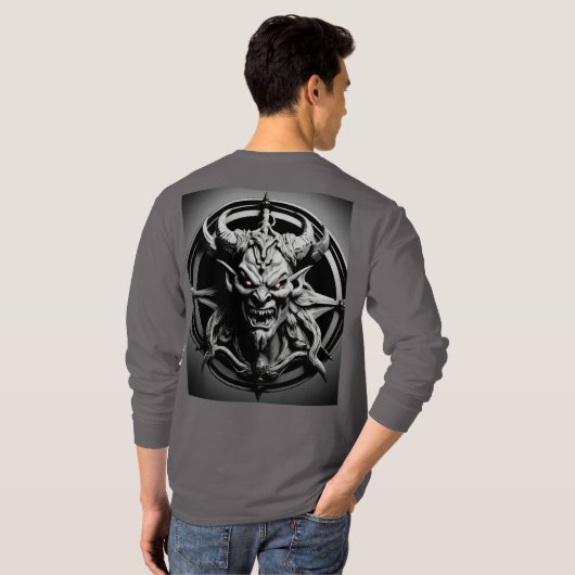 Herrenhemd T-Shirt (Schwarz voll)