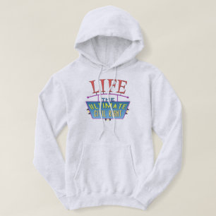 Herrenhemden mit einem mutigen Design. Hoodie