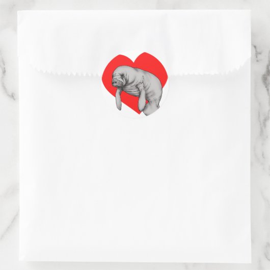 Herrenkunst Runder Aufkleber (Tasche)