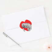 Herrenkunst Runder Aufkleber (Umschlag)