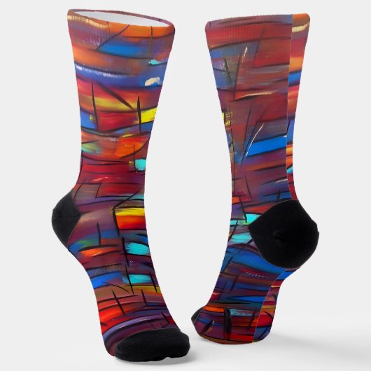 Herrenmode Socken (Gewinkelt)