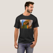 Herrenparrot-Tee-Hemd T-Shirt (Vorne ganz)