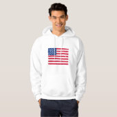 Herrenpatriotischer Hoodie (Vorne ganz)