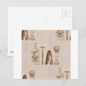 Herrenrasur Postkarte (Vorne/Hinten)
