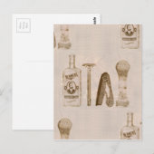 Herrenrasur Postkarte (Vorne/Hinten)