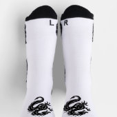 Herrensocken mit Drachenmotiv Socken (Oben)