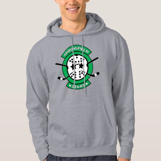 Herrenspringfield-Stars-Hoodie Hoodie (Vorderseite)
