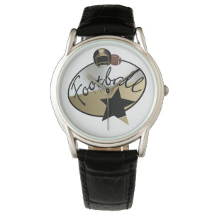 Herrenuhr mit Schutz, Einstellrädchen und schwarze Armbanduhr