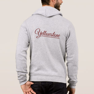Herrenzip Hoodie-Yellowstone Hoodie
