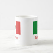 Herrera-mexikanische Flagge Kaffeetasse (Mittel)