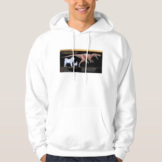 Herrerasaurus - Biology Dinosaur Timeline Hoodie (Vorderseite)