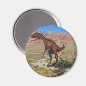 Herrersarus Dinosaur Magnet (Vorderseite/Rückseite)