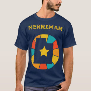 Herriman Utah Vintag Distressed Souvenir 1 T-Shirt