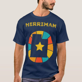 Herriman Utah Vintag Distressed Souvenir 1 T-Shirt