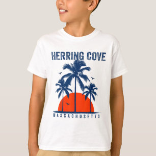 Herring Cove Beach Machusetts Ozean Surfen Surfbre T-Shirt
