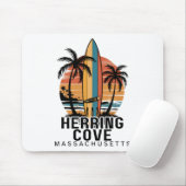 Herring Cove Beach Machusetts Surfen Surfer _1 Mousepad (Mit Mouse)