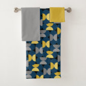 Herringbone-Badetuch-Set im Neujahr Badhandtuch Set (Insitu)