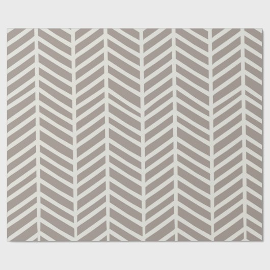 Herringbone Geschenkpapier (Flach)