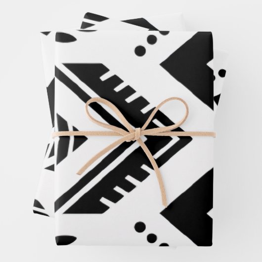 Herringbone Harmony Geschenkpapier Set (Beispiel)