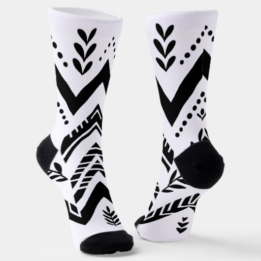 Herringbone Harmony Socken (Gewinkelt)