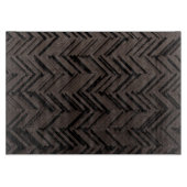 Herringbone-Imitate Wood 3D Schneidebrett (Vorderseite)
