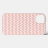 Herringbone-Muster Blush Pink-iPad Air Hüllen (Rückseite (Horizontal))