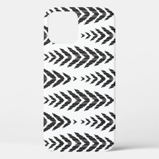 Herringbone-Muster für Wohngestaltung. Case-Mate iPhone Hülle (Rückseite)