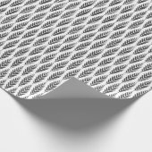 Herringbone-Muster für Wohngestaltung. Geschenkpapier (Ecke)