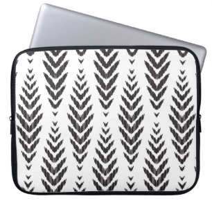 Herringbone-Muster für Wohngestaltung. Laptopschutzhülle