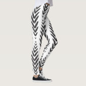 Herringbone-Muster für Wohngestaltung. Leggings (Rechts)