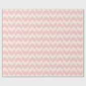 Herringbone-Muster rosa Wrapping Paper Geschenkpapier (Flach)