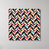 Herringbone-Pinguin Leinwanddruck (Vorderseite)