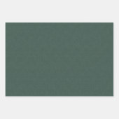 Herringbone tweed effect burgundy green natural geschenkpapier set (Vorderseite)