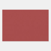 Herringbone Tweed klassisch rot-grün Weihnachten Geschenkpapier Set (Vorderseite 2)