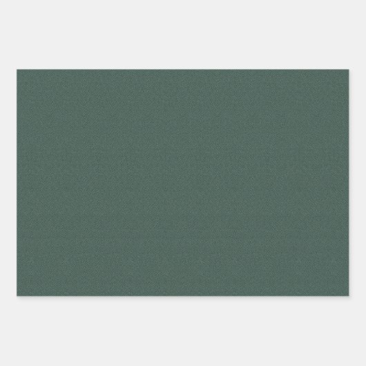 Herringbone Tweed klassisch rot-grün Weihnachten Geschenkpapier Set (Vorderseite)