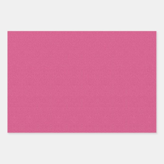 Herringbone tweed lustig fröhlich hellrosa Urlaub Geschenkpapier Set (Vorderseite 3)