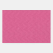 Herringbone tweed lustig fröhlich hellrosa Urlaub Geschenkpapier Set (Vorderseite 2)