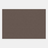 Herringbone tweete rustikal braun Weihnachtsfeiert Geschenkpapier Set (Vorderseite)