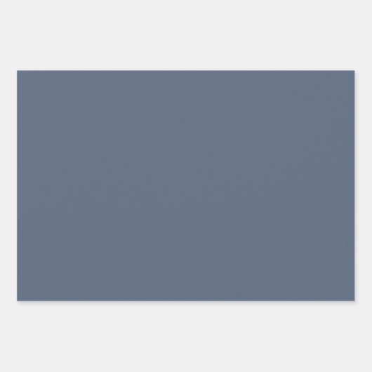 Herringbone Zickzack Muster Retro Blue Geschenkpapier Set (Vorderseite 2)