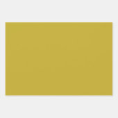 Herringbone Zickzack Muster Vintag Gold Geschenkpapier Set (Vorderseite 2)