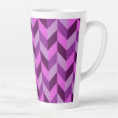 Herringknochenmuster lila milchtasse (Rechts)