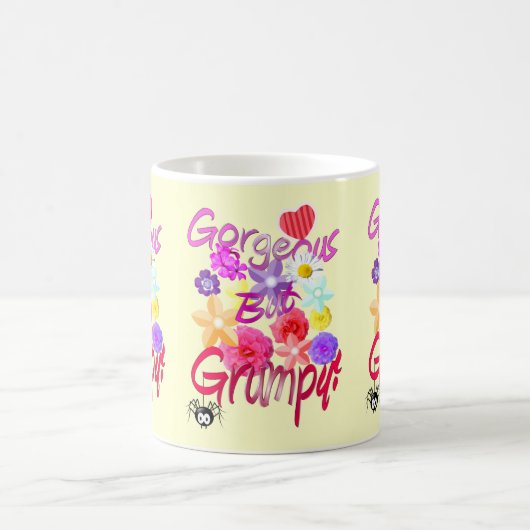 Herrlich aber mürrisch! kaffeetasse (Mittel)