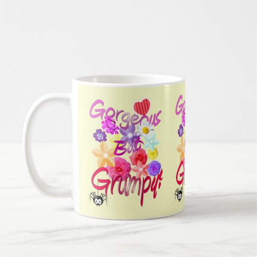 Herrlich aber mürrisch! kaffeetasse (Links)