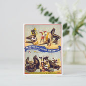 Herrlich ausgebildete Circus-Siegel, 1899 Postkarte (Stehend Vorderseite)