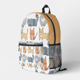 Herrlich farbiger Rucksack, einer von der Art bedr Bedruckter Rucksack