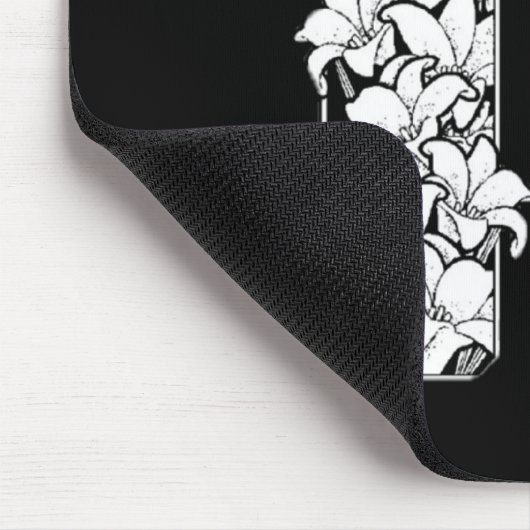 Herrlich! Freude - Er ist Risen Mousepad (Ecke)