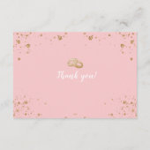 Herrlich - Gold Pink A Alle Details 2 Begleitkarte (Rückseite)